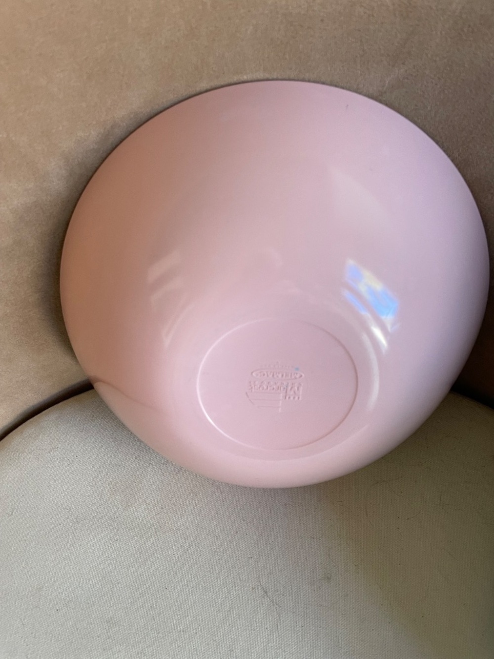 PRICE DROP! Vintage Melmac Pink and Blue dinnerware serving bowls - Set of 2! - Picture 12 of 13